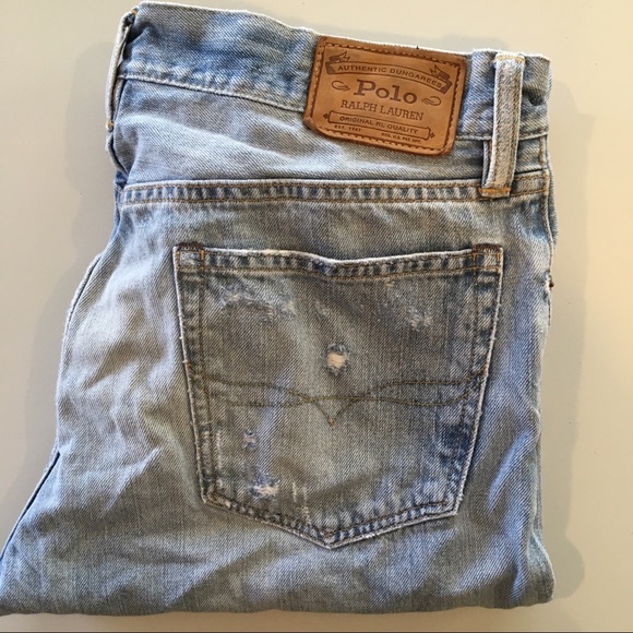 Polo by Ralph Lauren Other - Polo Ralph Lauren distressed slim/straight (Read)